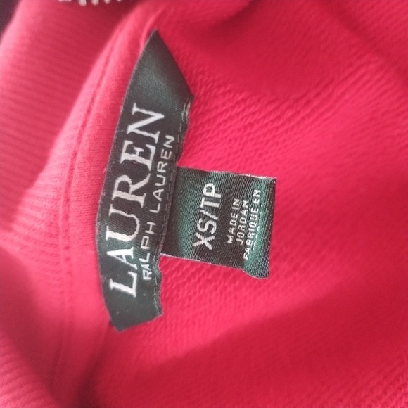 Ralph Lauren Red Zipper Dyborra Jacket XS - Picture 8 of 10